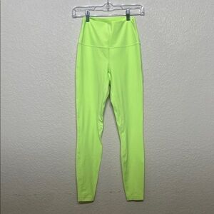 lululemon athletica Bright Lime Leggings